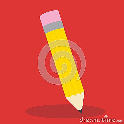 student pencil 09 Vector Illustration