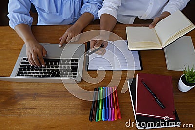 Student tutoring teaching learning education concept Stock Photo