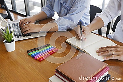 Student tutoring teaching learning education concept Stock Photo