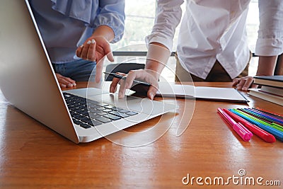 Student tutoring teaching learning education concept Stock Photo