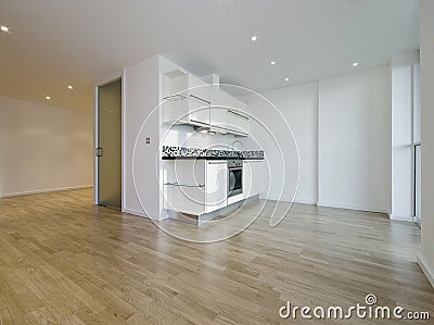 Studio apartment Stock Photo