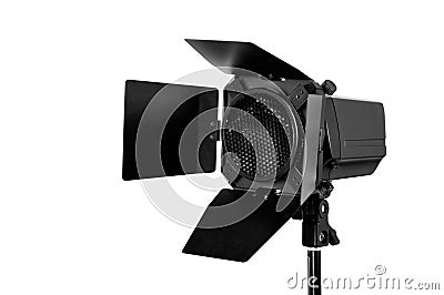 Studio flash Stock Photo