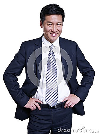 Asian businessman Stock Photo