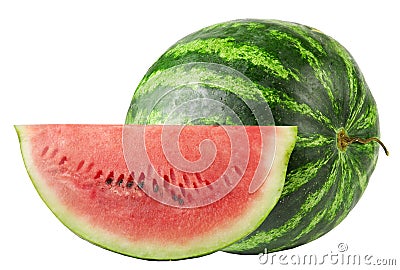 Studio shot of a flawless whole watermelon Stock Photo