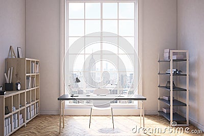 Study room in New York Stock Photo