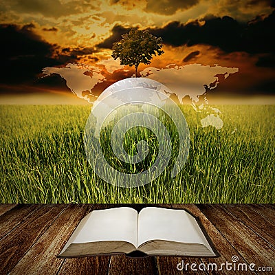 Study for sustainable living Stock Photo