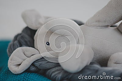 Stuffed Elephant Stock Photo