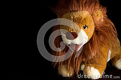 Stuffed Lion Stock Photo