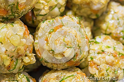 Stuffing to make moon-cake for Chinese and Vietnamese traditional mid-autumn festival in every full moon lunar August. Including p Stock Photo