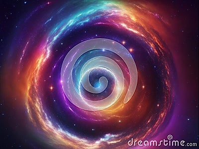 Spiral galaxy background and lovely background Stock Photo