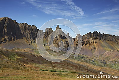 The stunning landscape of Iceland Stock Photo