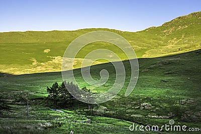 Stunning landscape of Lake District National Park,Cumbria,Uk Stock Photo