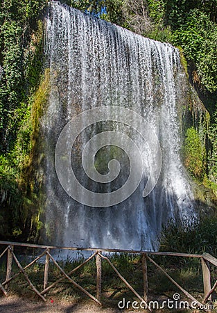 Stunning Waterfall Stock Photo