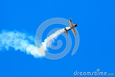 Stunt Plane Editorial Stock Photo