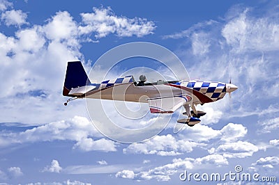 Stunt Plane Stock Photo