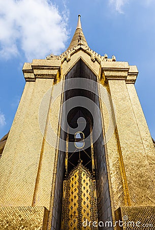 Stupa Entrance Stock Photo