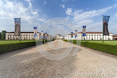 Stupinigi royal hunting palace Editorial Stock Photo