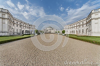 Stupinigi royal hunting palace Stock Photo