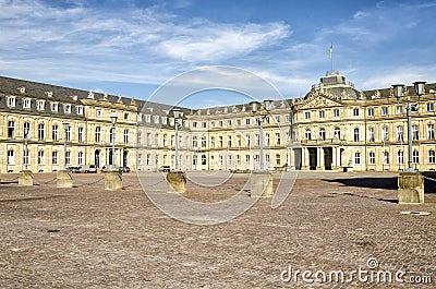 Stuttgart Castle Stock Photo