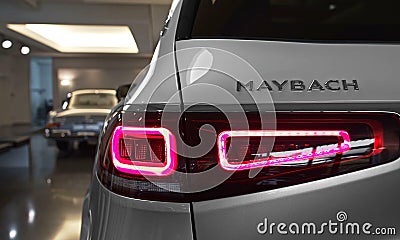 Mercedes Maybach GLS 600 - Modern Car Exterior With Elegant Sport Elements Editorial Stock Photo