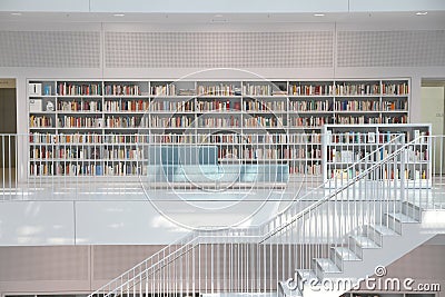 Stuttgart Public Library Editorial Stock Photo