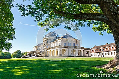 Stuttgart Solitude Castle architecture travel in Germany Stock Photo