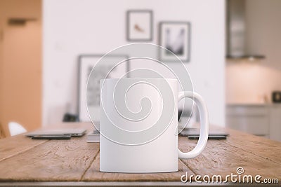 Styled Stock Mug Mockup Image Stock Photo