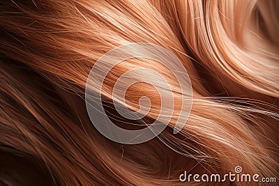 Styling brown female texture highlight beauty shiny healthy salon hair smooth blond bright background Stock Photo