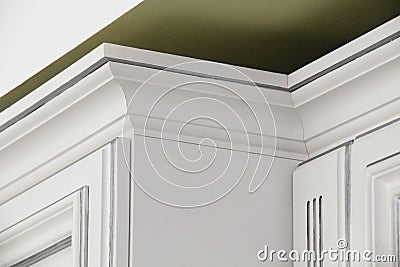 Stylish and brand new cabinet Stock Photo