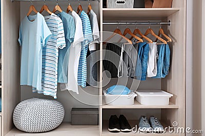 Stylish clothes, shoes and home stuff Stock Photo