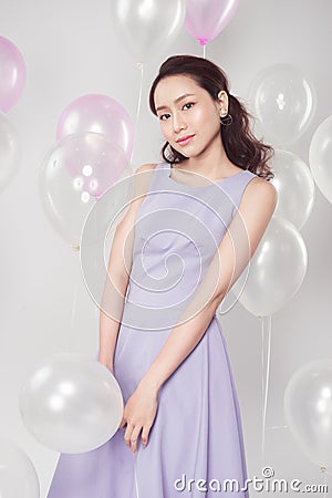 Stylish fashion asian woman Stock Photo