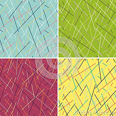 Stylish geometric striped background. Vector Illustration