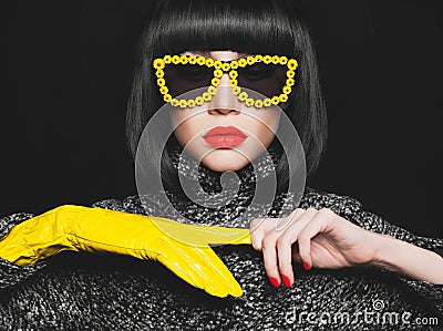 Stylish lady Stock Photo