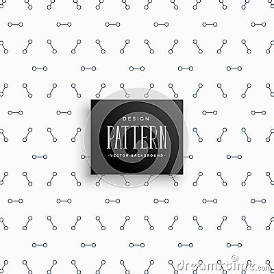 Stylish minimal pattern design background Vector Illustration