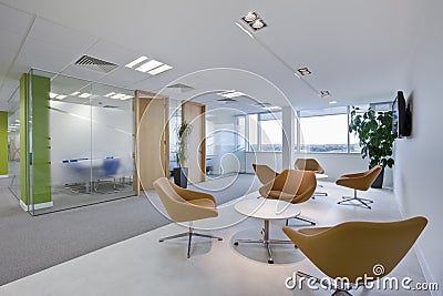 Stylish modern office Stock Photo