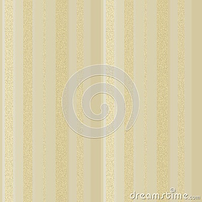 Stylish modern striped glitter wallpaper for the wall. Decor for decorating rooms. Background Vector Illustration