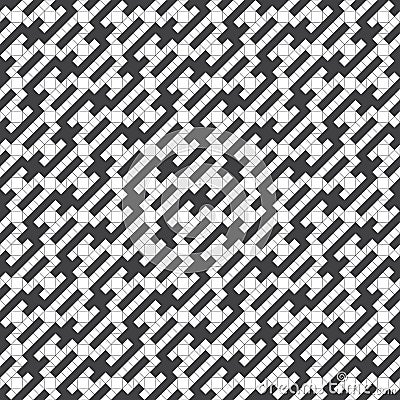 Stylish repeating geometric texture Vector Illustration