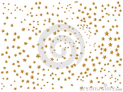 Sparkle Stars Background Vector Illustration