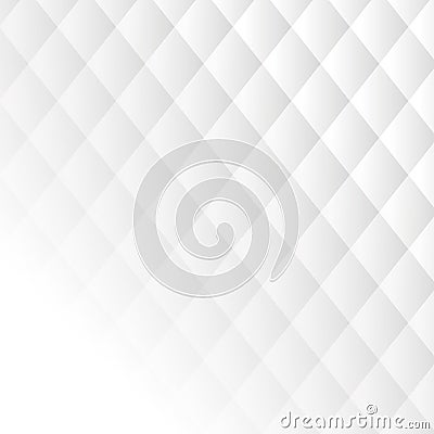 Stylish white pattern with rhombus Vector Vector Illustration