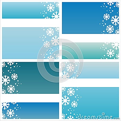 stylish winter backgrounds Vector Illustration