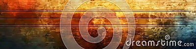 Stylistic banner background in ancient design, for web and design, generative ai Stock Photo