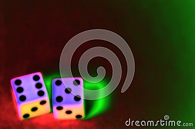 Stylized Dice Stock Photo