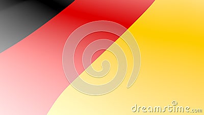 Stylized flag of Germany. Europe. Stock Photo