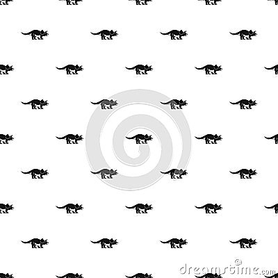 Styracosaurus pattern vector Vector Illustration