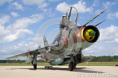 Su-22 Fitter Editorial Stock Photo