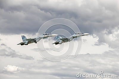 Su-30 Editorial Stock Photo