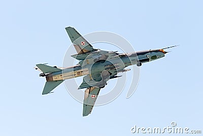 Su-22 Fitter Stock Photo