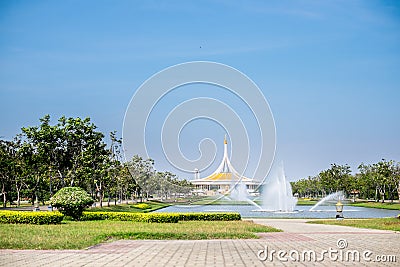 Suanluang RAMA IX park Stock Photo