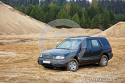 Subaru Forester Stock Photo