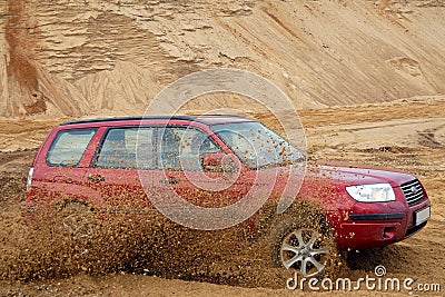 Subaru Forester Stock Photo